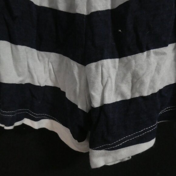 H&M | 8-9 years | Navy Blue and White Striped Romper | Pockets - Picture 15 of 16